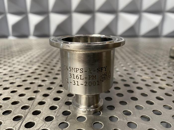 Used Stainless Steel  C45MPS-1/4-SFY-316L-PM Spring Loaded Check Valve