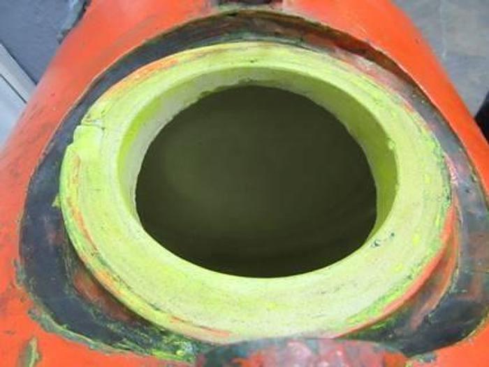 Used 21″ x 17″ PATTERSON PEBBLE MILL – CERAMIC CHAMBER