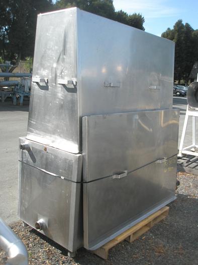 Used Refrig, Chiller, Plate, S/st, (2) Plates #C736716