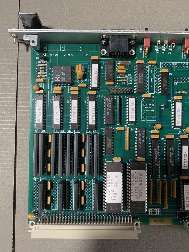 Used RGI Raster Graphics BD NO 6000700-09A Board RG-700