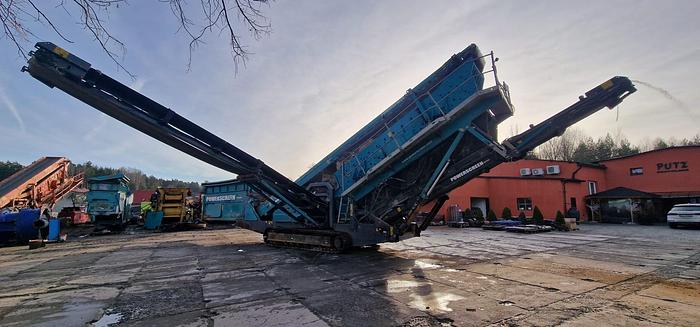 Used 2015 Powerscreen Chieftain 2100 3 deck