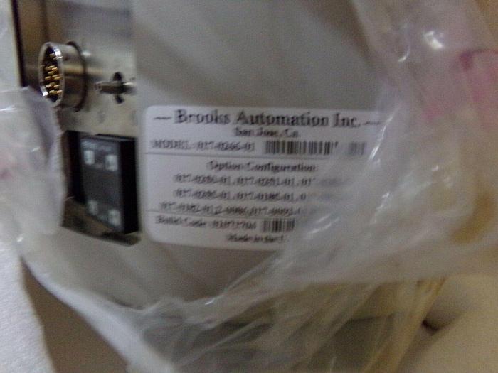 Used BROOKS AUTOMATION 017-0266-01 VACUUM WAFER TRANSFER ROBOT