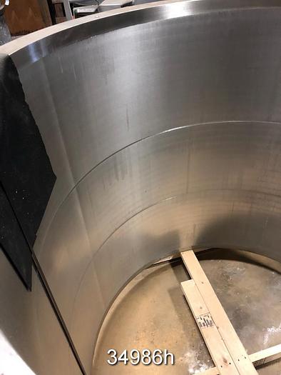 Used Black Clawson 60NP60 Low Pulse Pressure Screen Basket, .012" Slots #34986