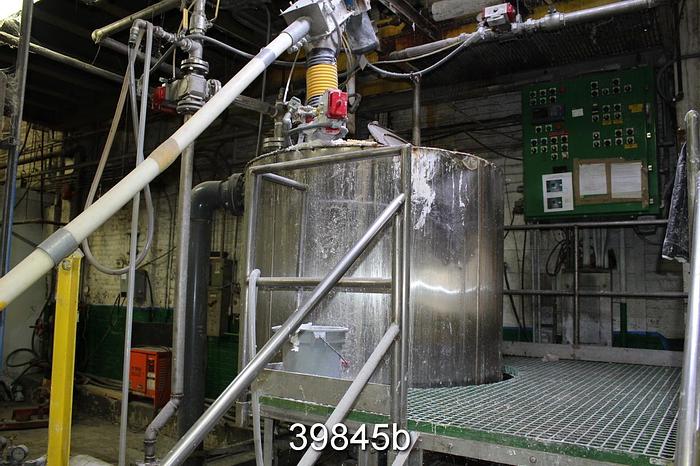 Used Polyvinyl Acetate (PVA) Bulk Bag/Batch Cooker System #39845