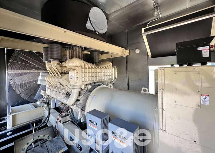 Used 1.5 MW 2008 Used Kohler MTU 12V4000G43 Diesel Generator Set