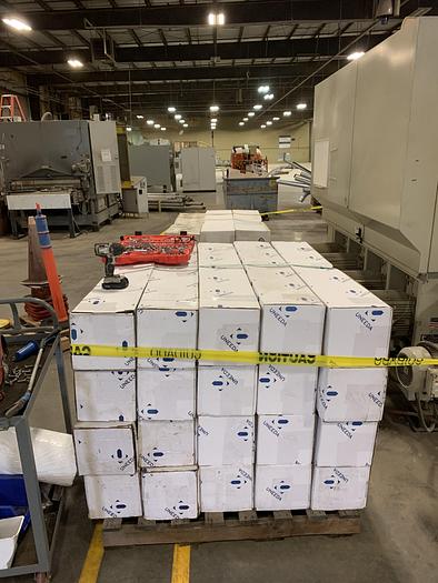 Used 52" WIDE BELT SAND PAPER ROLLS