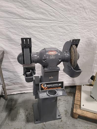 Used Bradford Admiral Double 1 Hp Heavy Duty 10" Grinder Grinding Wheel