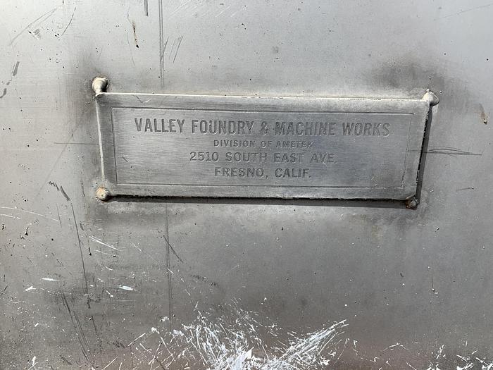 Used Stainless Steel Auger Screw Auger Trough 13' Long x 13" Wide