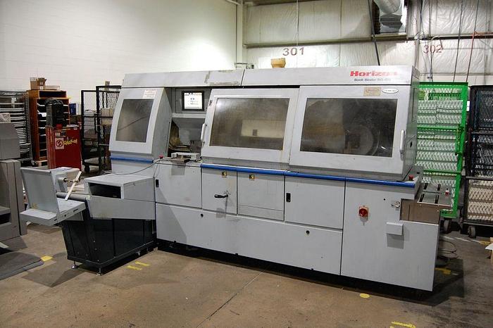 Used Horizon BQ 470 2008 EVA Capabilities Perfect Binder