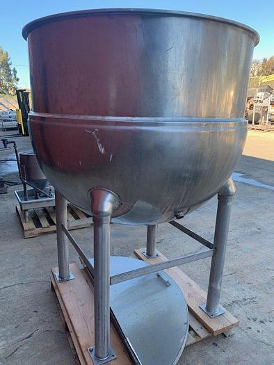 Used Kettle, 300 Gallon, S/st, Jkt, 90 PSI, Dover #S744458