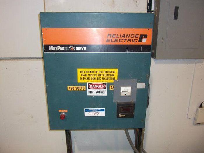 Used 55" USED CAMERON 10 TWO DRUM SLITTER REWINDER