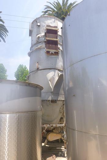 Used Dust Collector, Baghouse, 500 SF, Filtrex, Pulse, Mdl MRT-10-48-59, C/st, #C674357