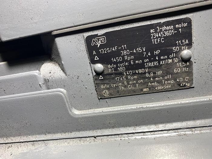 Used 2014 Struers Axitom Auomatic Cut-Off Saw