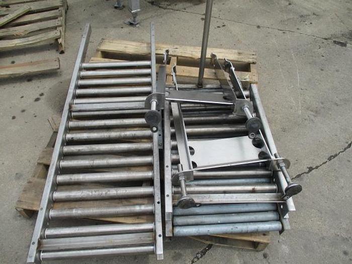 Used Roller Conveyors; Stainless Steel