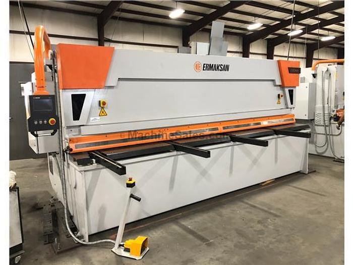 2017 1/4" x 13.45' Ermak HVR 4100-6 CNC Hydraulic Shear