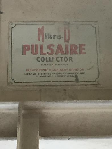 Used Dust Collector, Baghouse, 110 SF, Pulse type #S741174