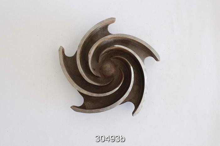 Used Goulds 3196 LTX 5-Vane Impeller, 3x4x10 #30493
