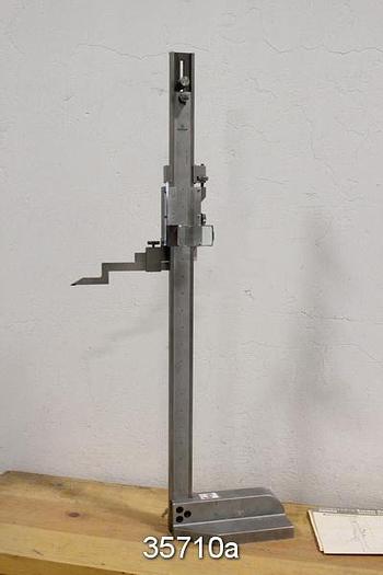 Used Mitutoyo Vernier Height Gauge, Series 514-105, 0-18" Range #35710