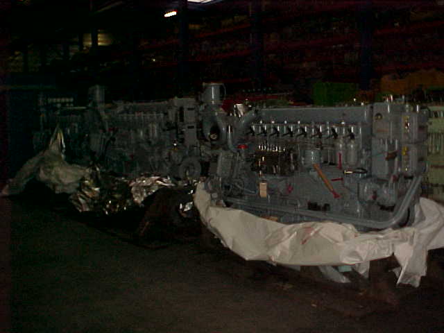 Used 1975 MWM TRHS 518-A MARINE DIESEL ENGINE
