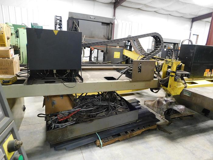 Used 2002 Alltra CNC Hydefinition Plasma Cutting Table G14-12