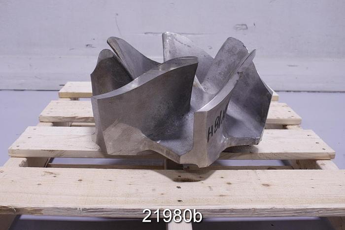 Used Goulds 3175 Impeller, 15.5", 6-Vane, Casting No.: 56626 (For 14x14x18 Pump) #21980