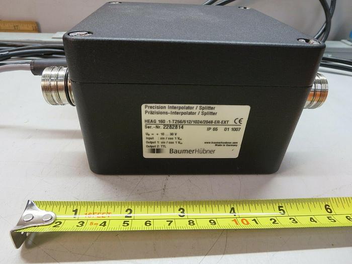 Used BaumerHubner,HEAG160-1-T256/512/1024/2048-ER-EXT,Precision Interpolator/Splitter