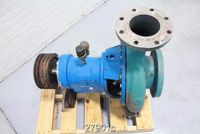 Used Goulds 3196 Xlt, 6x8x15, 6-Vane Stainless Steel Impeller #27901