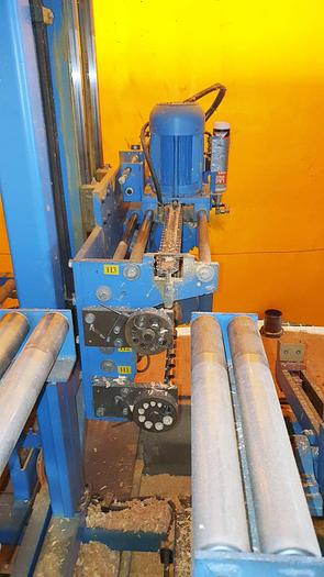 Used Hundegger K2-4 BHF joinery line  for log house production