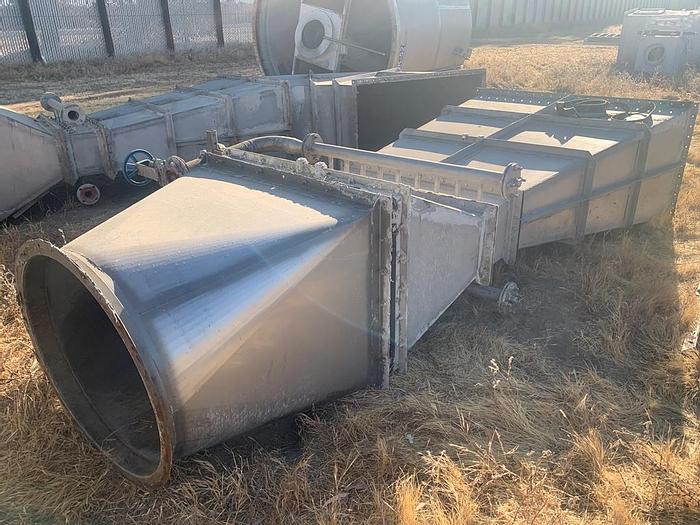 Used Scrubber, Wet, 25,000 CFM, S/st, Brunn/Kleissler, Venturi #S743937