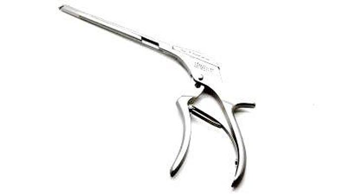 Used Punch Bone Kerrison Jacoby Down Cutting 5mm Bite 190mm (7-1/2) AESCULAP FG785R