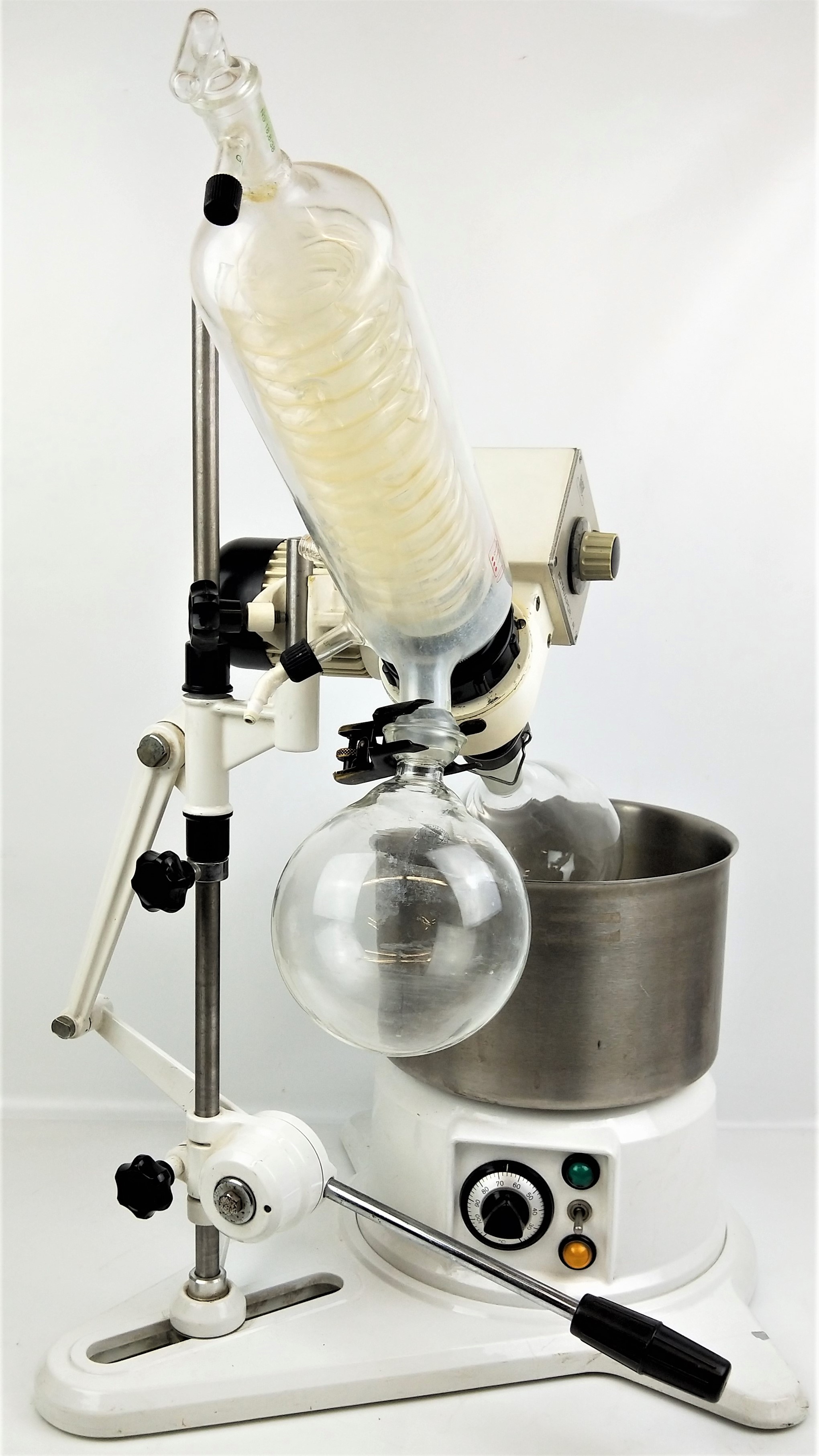 Used Buchi Rotovapor-R Rotary Evaporator with W240N Bath and Stand