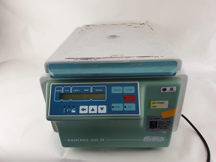 Used Hettich Micro 22 R Centrifuge