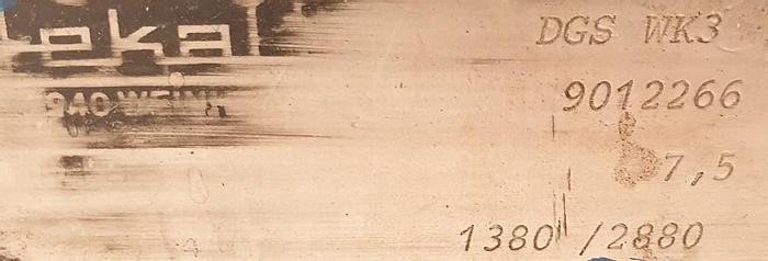 Gebraucht Doppelgehrungssäge Ekal Stahl 5000 mm