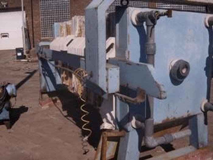Used 25 CU. FT. STAR SYSTEMS FILTER PRESS – POLYPRO. – 1000 MM