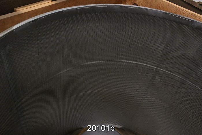 Unused Bird 60 Set - Pressure Screen Baskets, .094" Holes, (Unused--Screen Made By Gauld #M5334) #20101