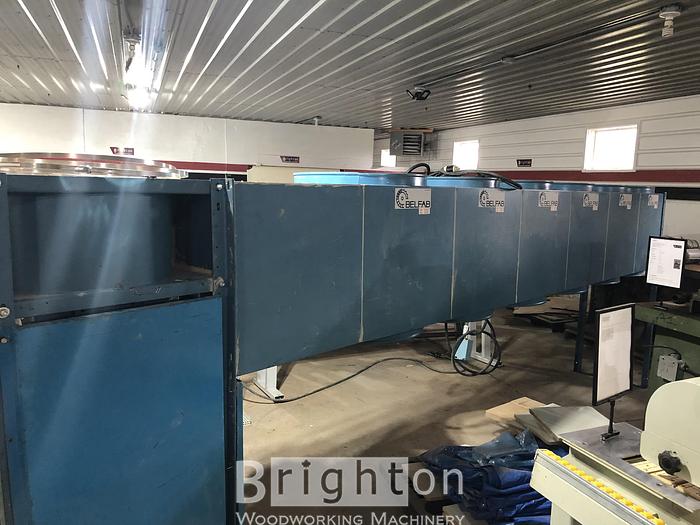 Used Belfab YDLWFAN 15hp Used 6 bag indoor dust collector