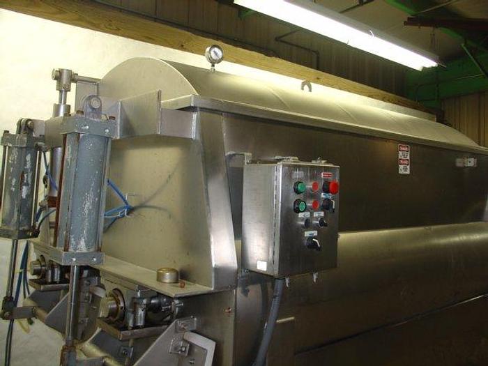 Used FPEC Vacuum Dual Shaft Paddle Blender/Massager; Md#814