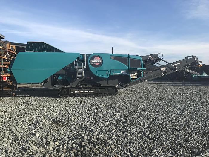 Used 2021 POWERSCREEN PREMIERTRAK R400X PRESCREEN