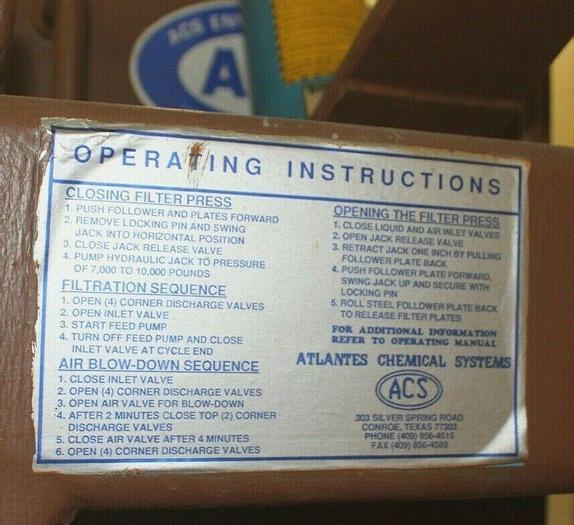 Refurbished Atlantic Chemical System FP-69