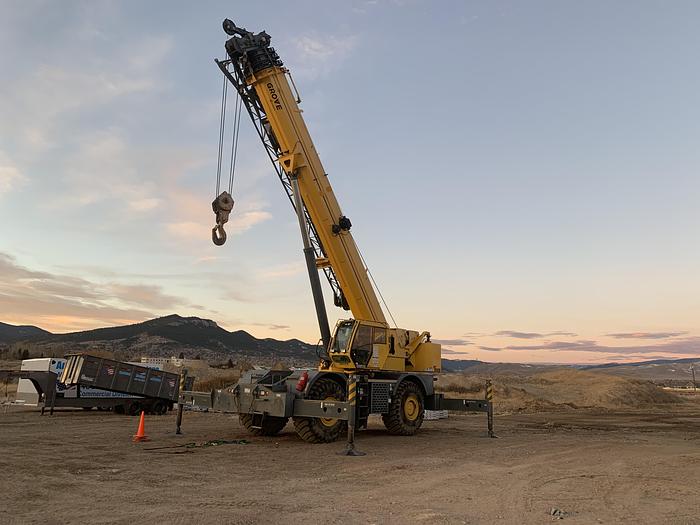 Used 2011 Grove RT890E Rough Terrain Crane
