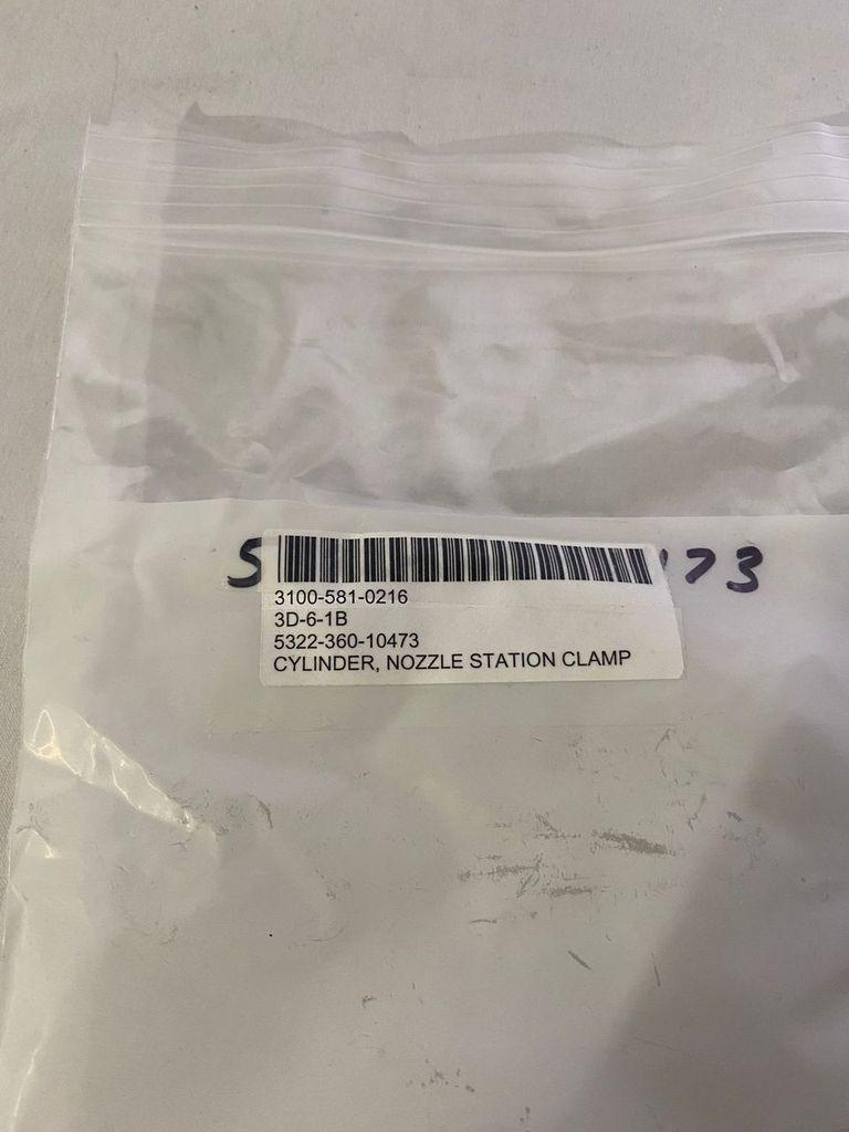 Used Cylinder, Nozzle Station Clamp