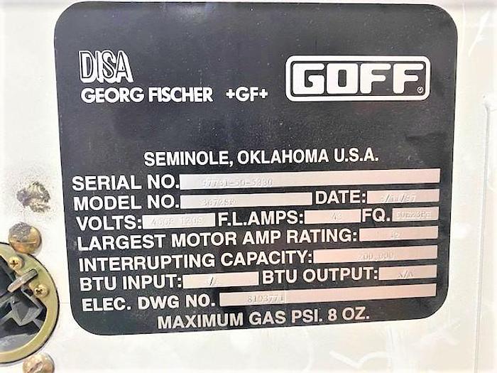 Excellent 1997 Goff 3672