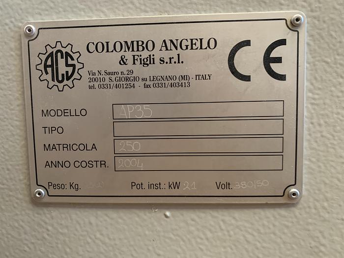 Usato 2004 COLOMBO AP 35