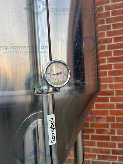 Used LMC 840 Gallon Stainless Steel Jacketed Fermentation Tank