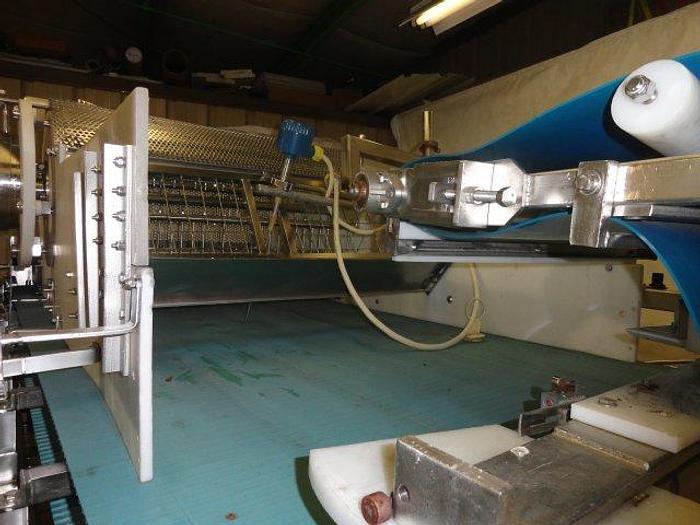 Used Stainless Steel Cheese Rake, 40" all hydraulic operation