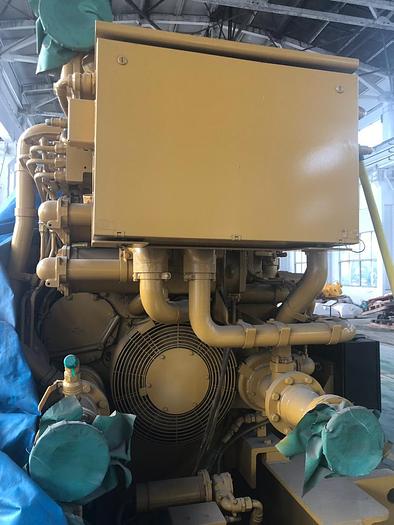 Used Caterpillar C 175 engine with Kato generators Very low working hours.