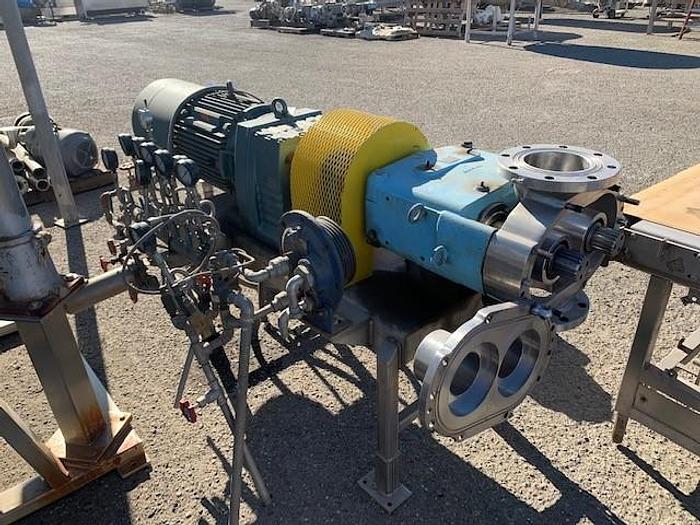 Used Waukesha/Cherry-Burell Positive Displacement Pump Model 323