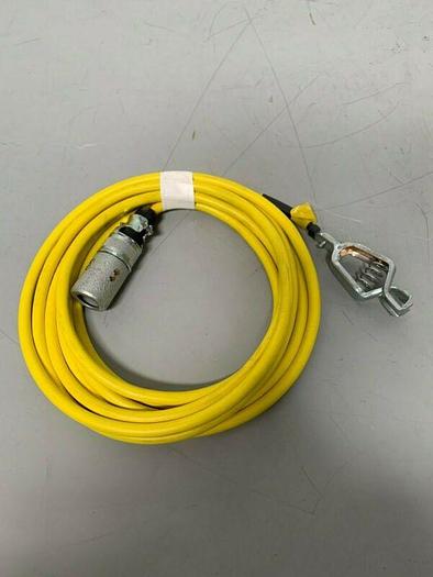 Used Lot of 6 North Flex 15FT Copper Welding Cable w/ Mueller 21A 50-AMP Spring Clip