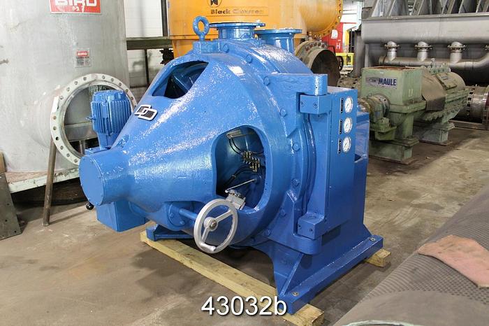 Refurbished Beloit DD4600 Disc Refiner, 42/46", With Splined Rotor #43032