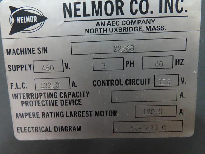 Used 100 HP NELMOR GRANULATOR G1436MB 14" X 36" OPENING